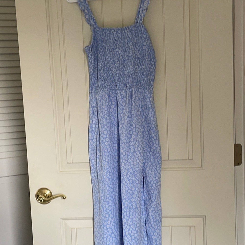 NWT Abercrombie & Fitch Blue Midi Dress